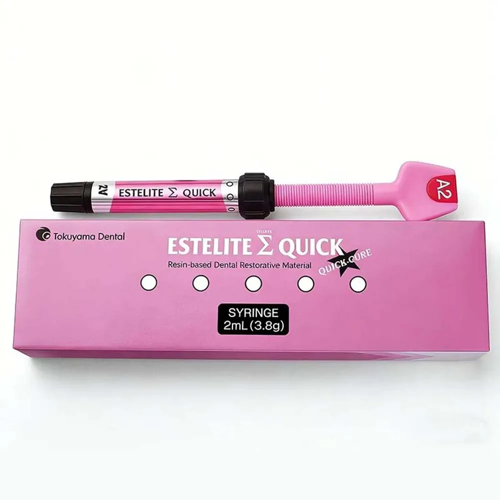 Dental Restorative Composite Resin Tokuyama ESTELITE Sigma Quick Syringe Opaque A/B/C/OA/OPA2 Bleached BW White Enamel WE Shade
Dental Restorative Composite Resin Tokuyama ESTELITE Sigma Quick Syringe Opaque A/B/C/OA/OPA2 Bleached BW White Enamel WE Shade