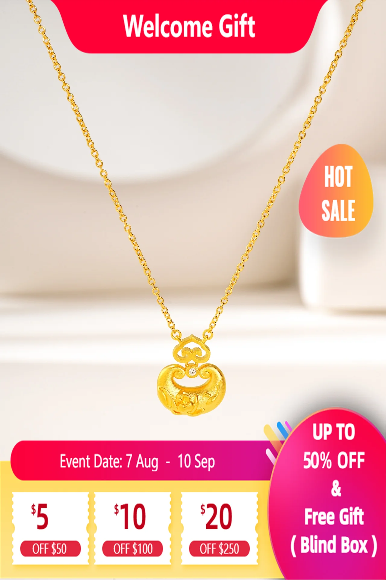 Lium Gems Blessed Necklaces Auspicious Clouds pattern for Women 24k Gold vermeil 925 Sterling Silver base Gifts for women lover
Lium Gems Blessed Necklaces Auspicious Clouds pattern for Women 24k Gold vermeil 925 Sterling Silver base Gifts for women lover