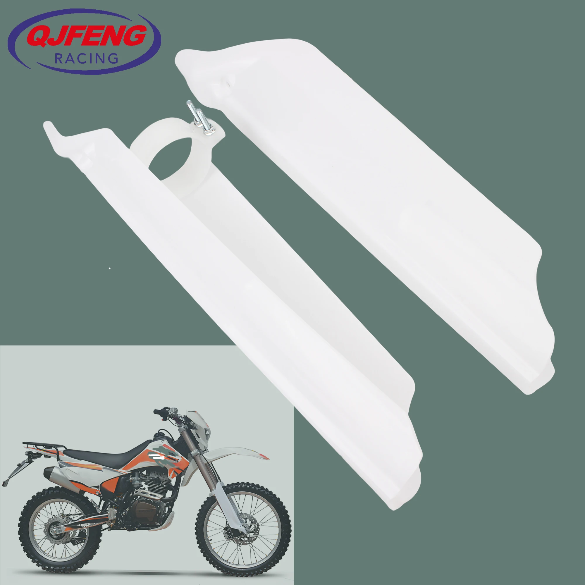 CRF230 CRF230F CRF 230 Accessories Enduro Dirt Bike Front Fork Guard Protector With Guide Clip Kit For Honda Parts 2015-2019
CRF230 CRF230F CRF 230 Accessories Enduro Dirt Bike Front Fork Guard Protector With Guide Clip Kit For Honda Parts 2015-2019