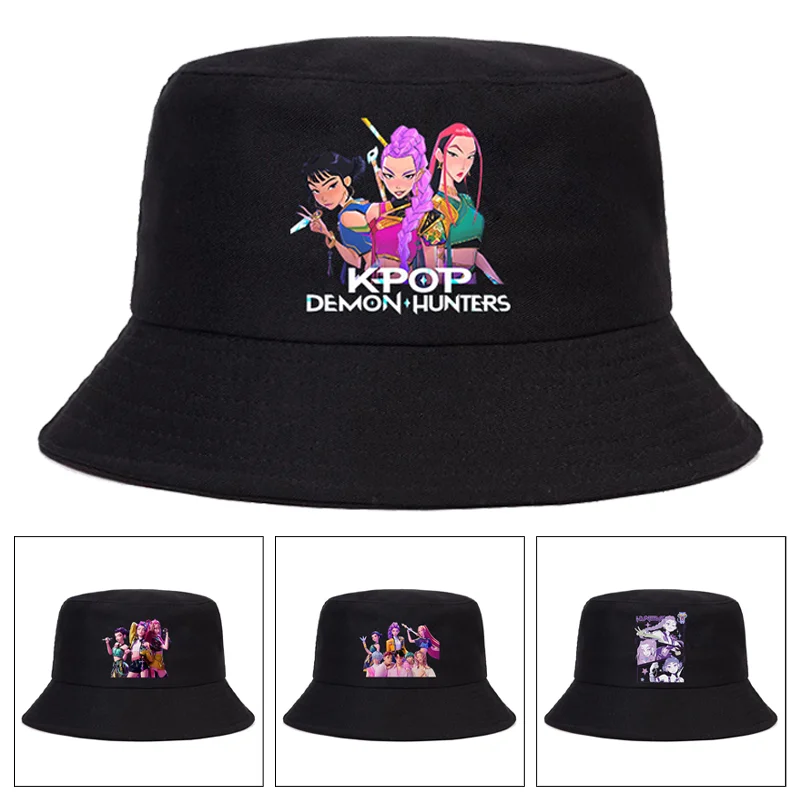 K-Pop Панама для охотников на демонов, модная мужская и женская рыбацкая шляпа с принтом, уличная солнцезащитная кепка с солнцезащитным козырьком, повседневные кепки в стиле хип-хоп
K-Pop Панама для охотников на демонов, модная мужская и женская рыбацкая шляпа с принтом, уличная солнцезащитная кепка с солнцезащитным козырьком, повседневные кепки в стиле хип-хоп