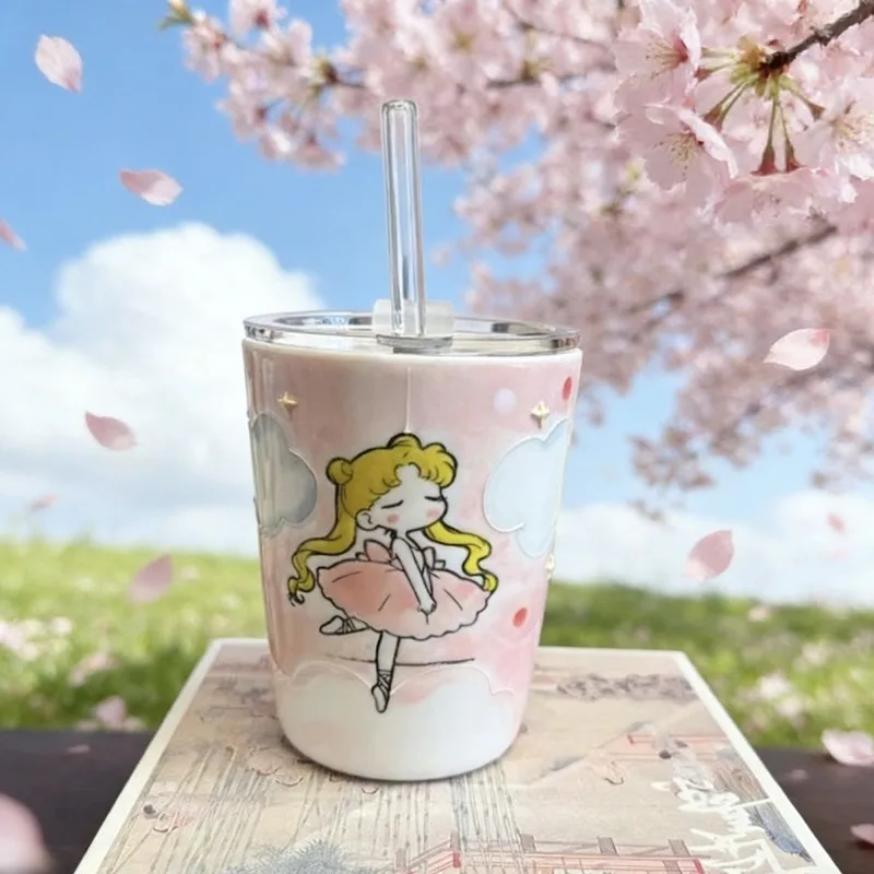 Cartoon Anime Sailor Moon Peripheral Ceramic Mug 300ml Spring and Summer Decoration Girls Cartoon Kawaii Water Cup Birthday Gift
Cartoon Anime Sailor Moon Peripheral Ceramic Mug 300ml Spring and Summer Decoration Girls Cartoon Kawaii Water Cup Birthday Gift