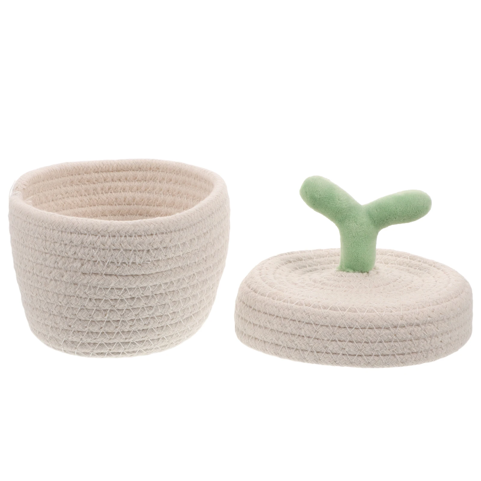 Lid Storage Basket Soft Cotton Rope Woven Desk Organizer Multifunctional Cosmetics Snacks Clear Container Handle Stackable Bins
Lid Storage Basket Soft Cotton Rope Woven Desk Organizer Multifunctional Cosmetics Snacks Clear Container Handle Stackable Bins
