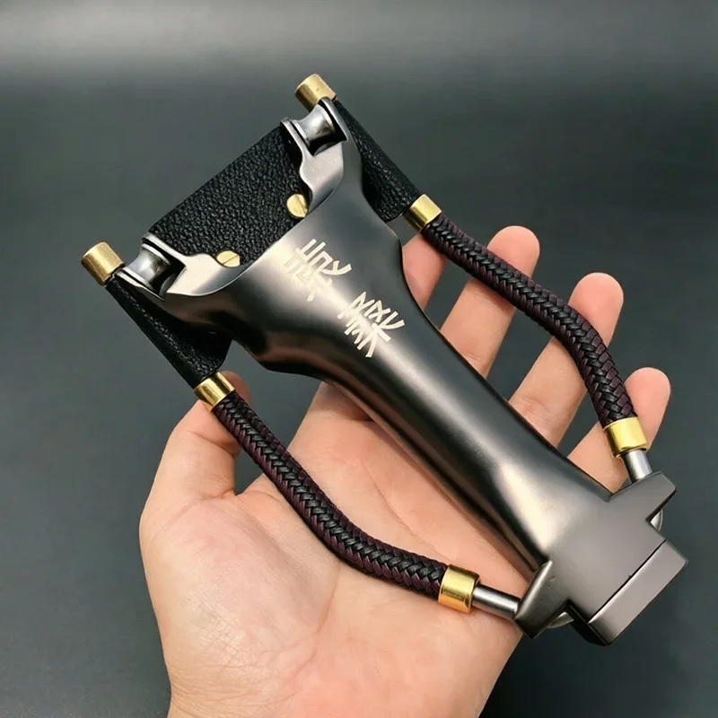 4 Bearings 6 Pulleys Aluminum Alloy Wheel Slingshot with Wrist Support Professional Fishing Bowfishing Tool
4 Bearings 6 Pulleys Aluminum Alloy Wheel Slingshot with Wrist Support Professional Fishing Bowfishing Tool
