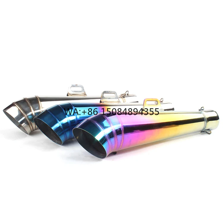 GP Motorcycle Exhaust 38-51mm Dirt Bike Muffler Scooter Stainless Steel Exhaust Pipe GY6
GP Motorcycle Exhaust 38-51mm Dirt Bike Muffler Scooter Stainless Steel Exhaust Pipe GY6
