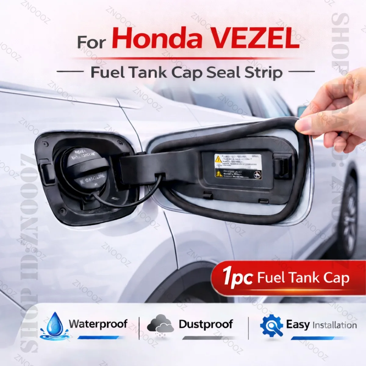 Car Seal Strip Rubber Double Layer Dustproof Waterproof Sealing Protector Gas Cap Trim 1pc Fuel Tank Cover For Honda VEZEL
Car Seal Strip Rubber Double Layer Dustproof Waterproof Sealing Protector Gas Cap Trim 1pc Fuel Tank Cover For Honda VEZEL