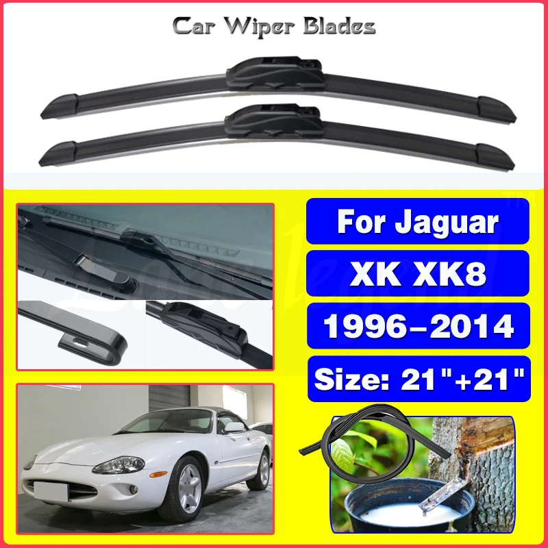 Car Wiper Blades For Jaguar XK XK8 1996 - 2014 Windshield Windscreen Front Window Blades 21"+21" Car Accessories 2000 2005 2010
Car Wiper Blades For Jaguar XK XK8 1996 - 2014 Windshield Windscreen Front Window Blades 21"+21" Car Accessories 2000 2005 2010