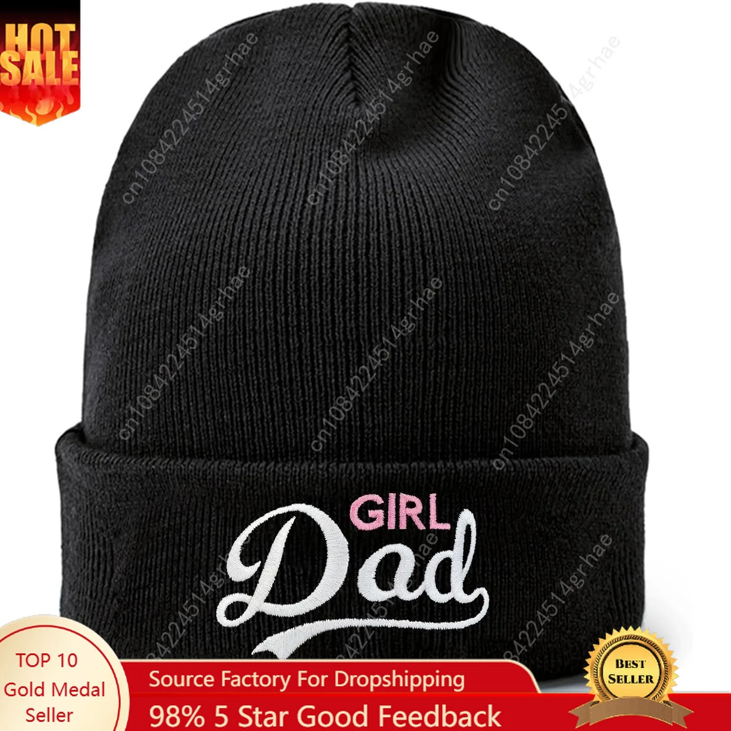 Girl Dad Gifts for Men - Dad Beanie Hat from Daughter for Christmas Birthday Winter Warm Knit Hat
Girl Dad Gifts for Men - Dad Beanie Hat from Daughter for Christmas Birthday Winter Warm Knit Hat
