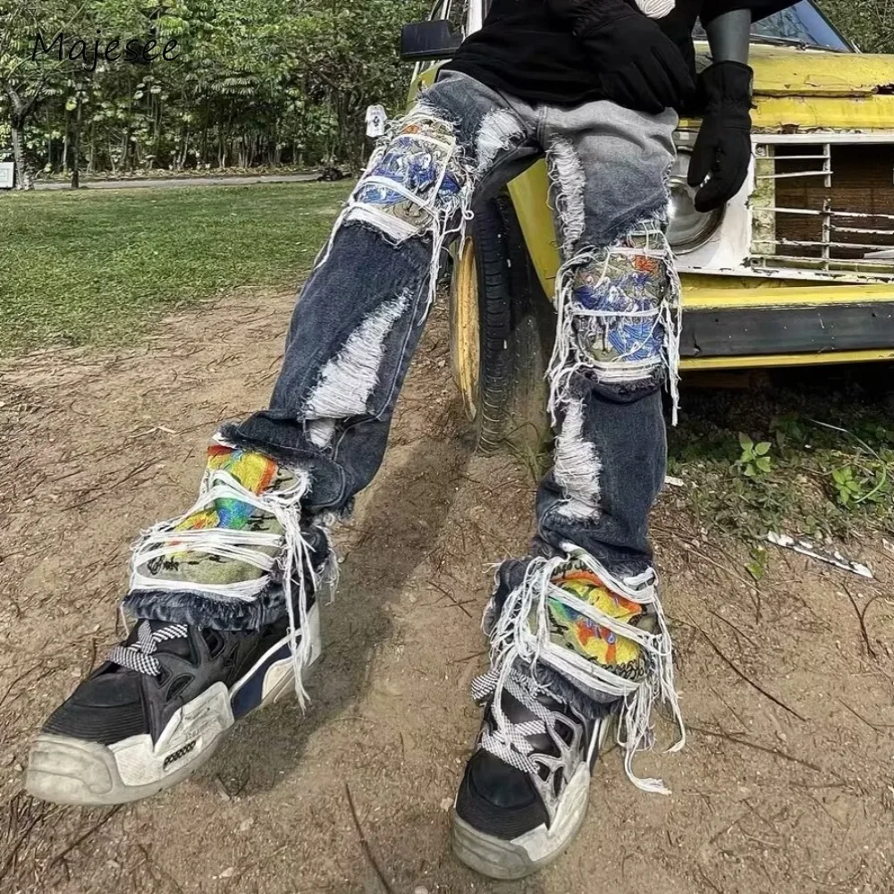 Trashy Men Tassel Jeans S-4XL High Street Fit Ripped Hip Hop American Style Advanced Trousers Popular Young Creativity Shopper
Trashy Men Tassel Jeans S-4XL High Street Fit Ripped Hip Hop American Style Advanced Trousers Popular Young Creativity Shopper