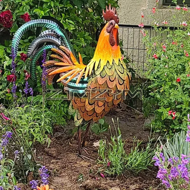Metal Rooster Statue Outdoor Garden Metal Rooster Art Decor Rustic Farmhouse Yard Ornament
Metal Rooster Statue Outdoor Garden Metal Rooster Art Decor Rustic Farmhouse Yard Ornament