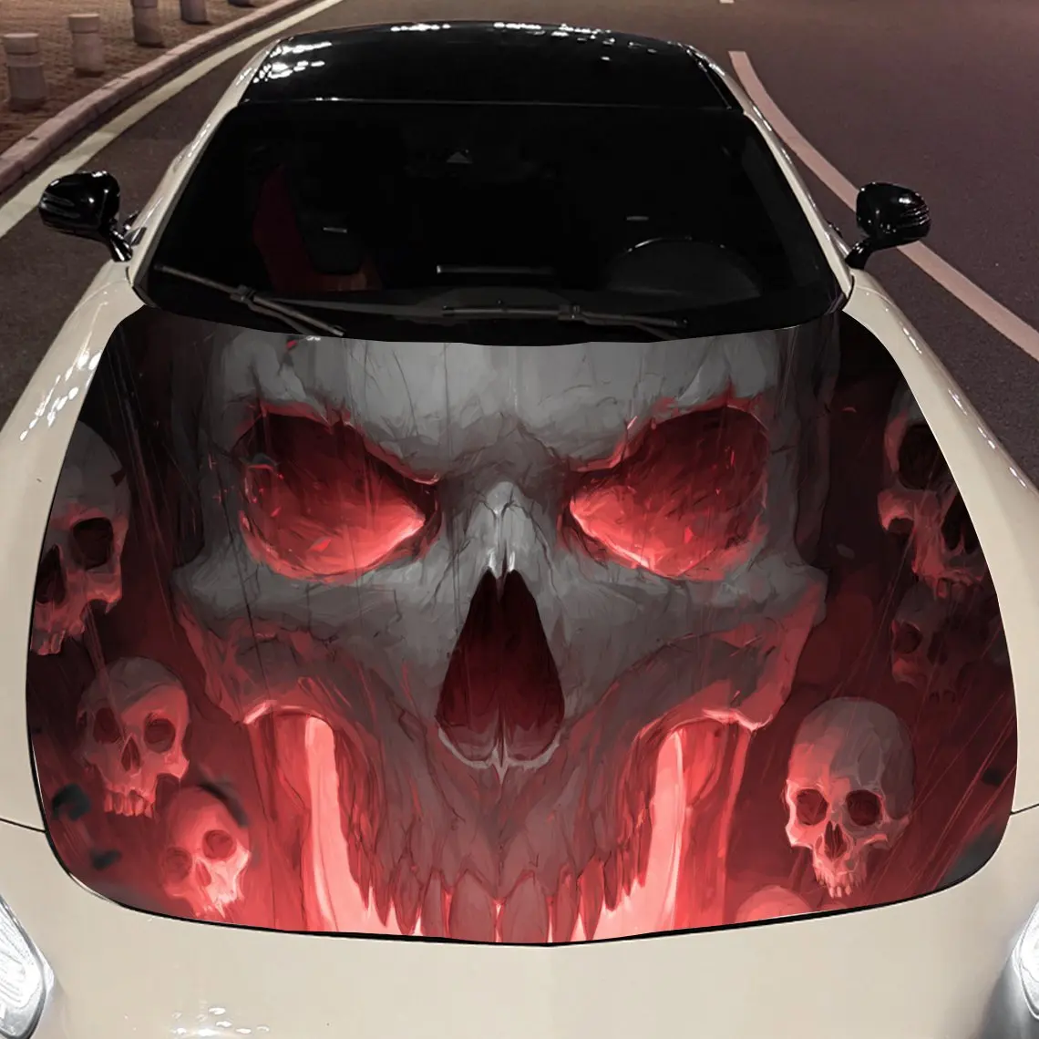 The Roaring Skeleton King and Skeleton Monsters Car Hood Vinyl Stickers Car Surface Protection Decal Car Decoration Cover Vinyl
The Roaring Skeleton King and Skeleton Monsters Car Hood Vinyl Stickers Car Surface Protection Decal Car Decoration Cover Vinyl