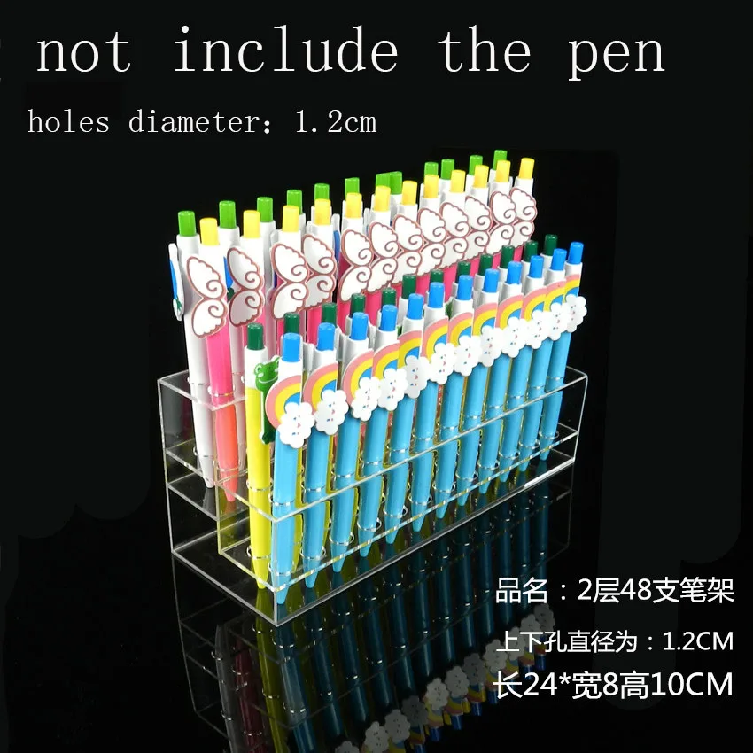 2 layer 48holes Plastic Eyebrow Pencil Pen Holder Eyeliner Makup Brush Storage Acrylic Display Stand Shelf
2 layer 48holes Plastic Eyebrow Pencil Pen Holder Eyeliner Makup Brush Storage Acrylic Display Stand Shelf