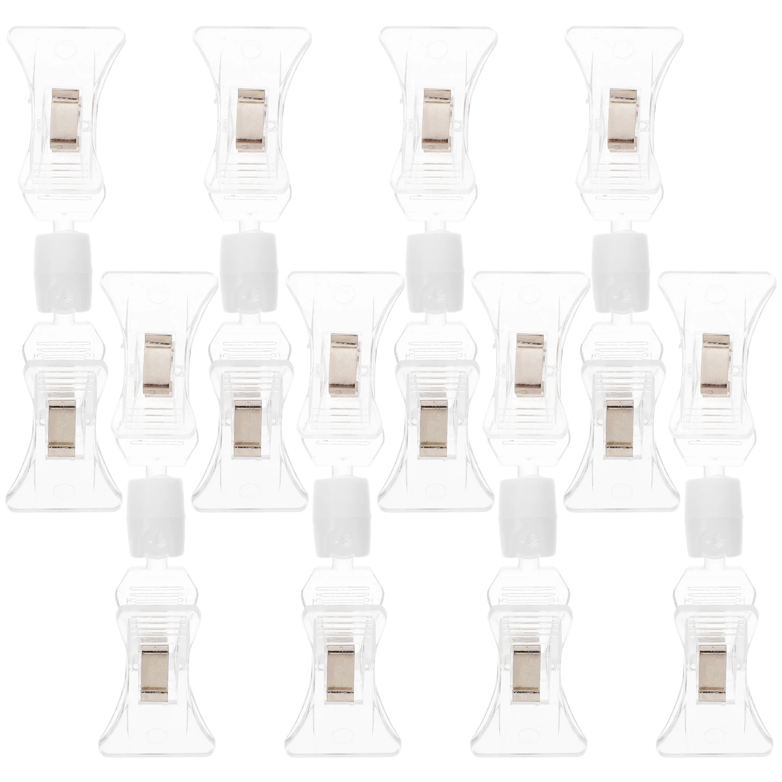 8 Pcs Price Advertising Clips Display Racks Craft Shows Double Sided Clear Plastic Sign Holder Files Folder Labels
8 Pcs Price Advertising Clips Display Racks Craft Shows Double Sided Clear Plastic Sign Holder Files Folder Labels