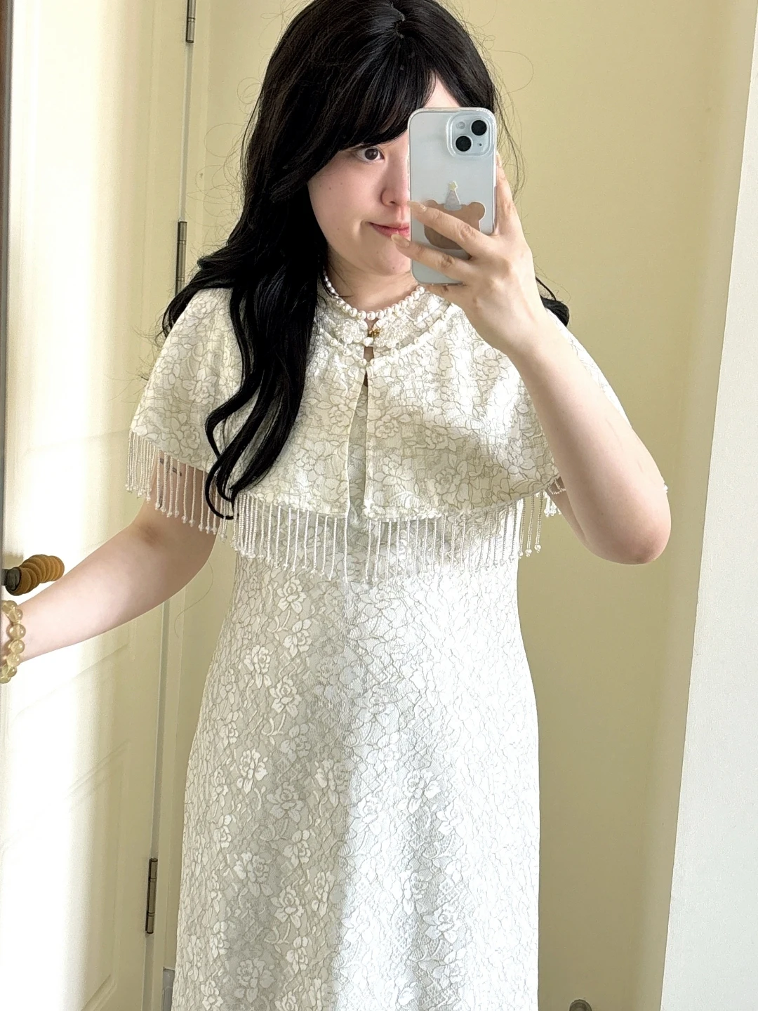 New Chinese Style Lace Long Dress Summer Spring Season Gold Flakes Floating Light Large Size Qipao Dress with Waist Cinch
New Chinese Style Lace Long Dress Summer Spring Season Gold Flakes Floating Light Large Size Qipao Dress with Waist Cinch
