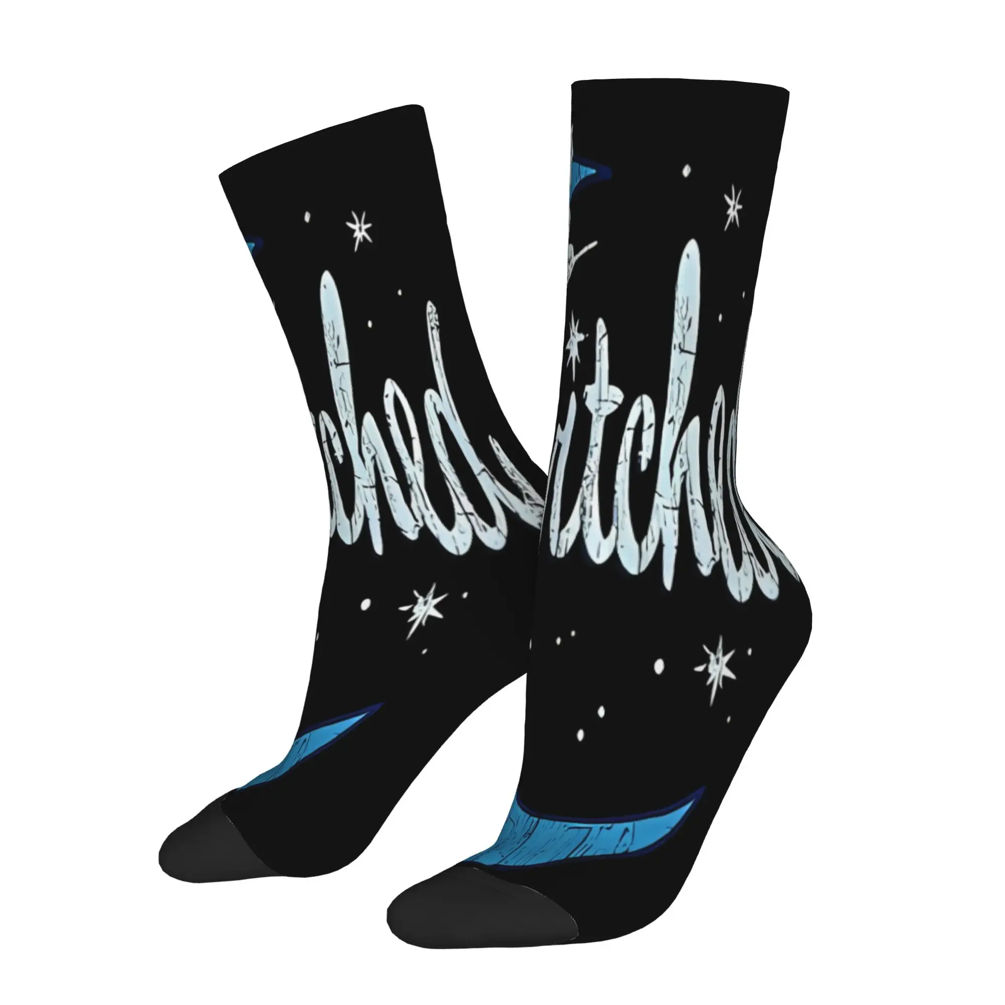 1 Pair Funny Sock Bewitched Black Hip Hop Seamless Pattern Printed Men Crew Socks Casual Men's Socks
1 Pair Funny Sock Bewitched Black Hip Hop Seamless Pattern Printed Men Crew Socks Casual Men's Socks