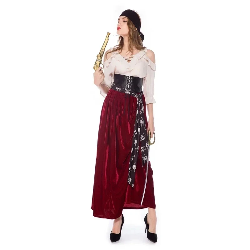 ♛2026♛ Caribbean Pirates Captain Costume Halloween Cosplay Suit Medoeval Gothic Fancy Woman Dress anime cosplay❤
♛2026♛ Caribbean Pirates Captain Costume Halloween Cosplay Suit Medoeval Gothic Fancy Woman Dress anime cosplay❤