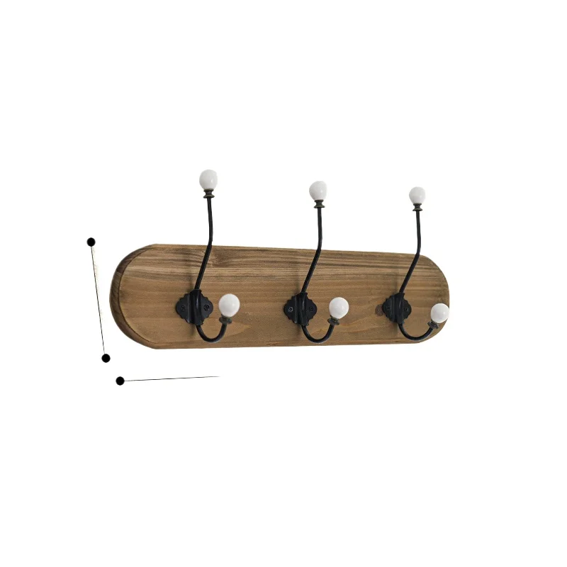 Medieval Style Coat Rack Solid Wood Without Trace Wardrobe Storage Wall Hanging Clothes Support Durable Entrance Clothes Hook
Medieval Style Coat Rack Solid Wood Without Trace Wardrobe Storage Wall Hanging Clothes Support Durable Entrance Clothes Hook