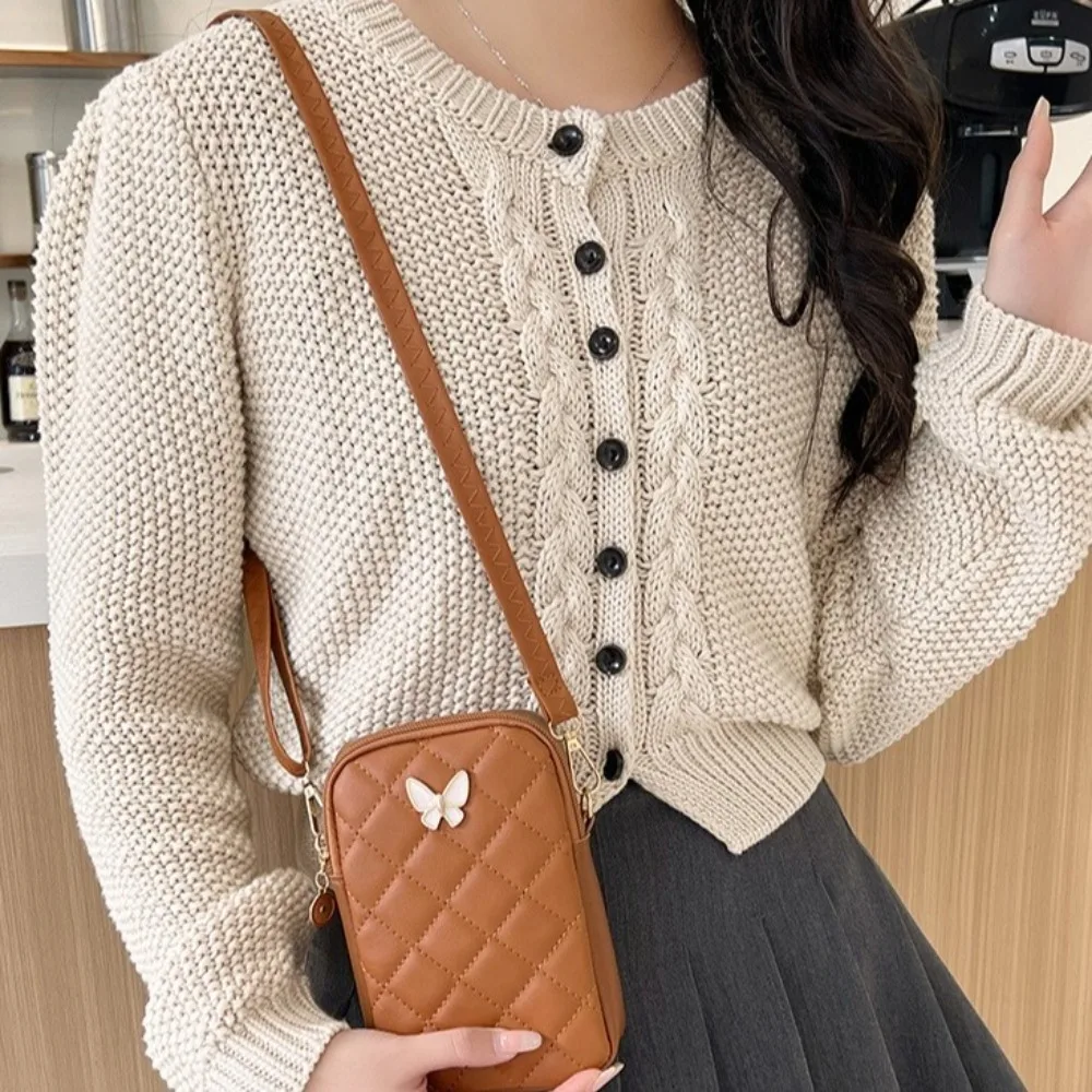 Simple Mini PU Leather Crossbody Bag Phone Bag Wallet Women's Shoulder Bag Coin Pouch Handbag Butterfly Phone Bag Phone
Simple Mini PU Leather Crossbody Bag Phone Bag Wallet Women's Shoulder Bag Coin Pouch Handbag Butterfly Phone Bag Phone