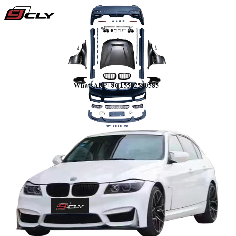 Auto Parts Car Bumper Body Kit for 3 Series E90 Late Time M4 Body Kit Front Rear Bumper Side Skits Engine Hood Grill
Auto Parts Car Bumper Body Kit for 3 Series E90 Late Time M4 Body Kit Front Rear Bumper Side Skits Engine Hood Grill