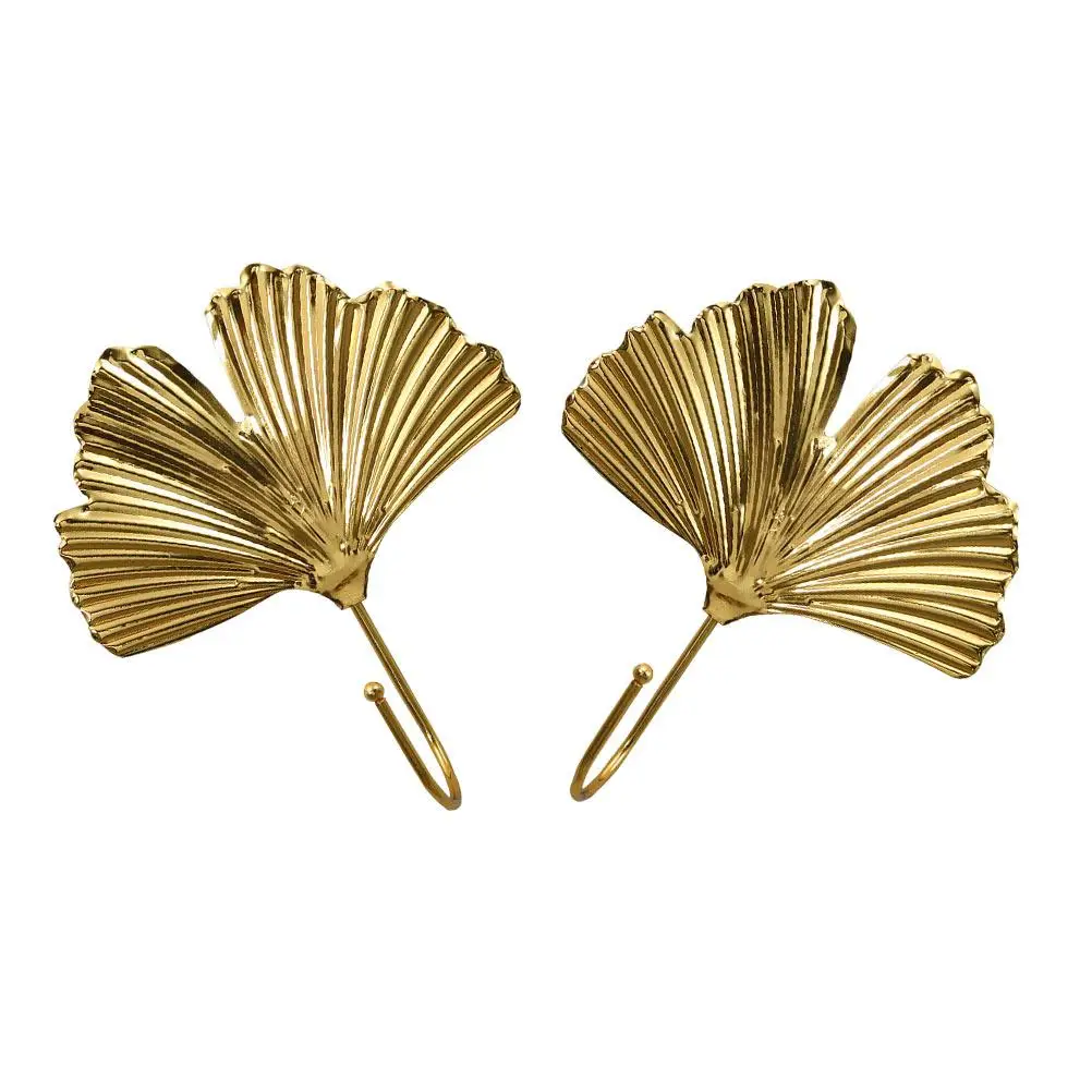 2Pcs Ginkgo Leaf Hooks Creative Wall Hanging Coat Rack Decor Durable Clothes Hanger Bedroom Bath Accessories
2Pcs Ginkgo Leaf Hooks Creative Wall Hanging Coat Rack Decor Durable Clothes Hanger Bedroom Bath Accessories