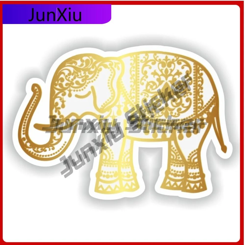 Elephant Gold India Sign Graphics Stickers Rv Phone Waterproof Decals Funny Car Decoration Outside Accessories Sticker for Cars
Elephant Gold India Sign Graphics Stickers Rv Phone Waterproof Decals Funny Car Decoration Outside Accessories Sticker for Cars
