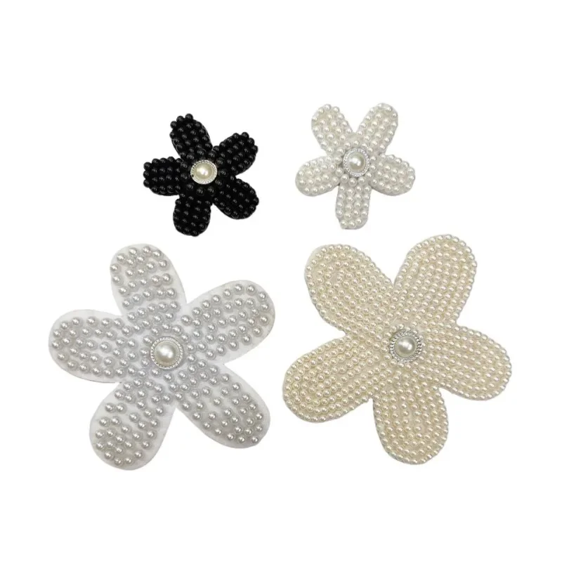 Handmade Beaded Imitation Pearl Flower Patch DIY Sewing on Cothes Shoes Hats Bags Decorative Patch Beaded Sewing Accessories
Handmade Beaded Imitation Pearl Flower Patch DIY Sewing on Cothes Shoes Hats Bags Decorative Patch Beaded Sewing Accessories