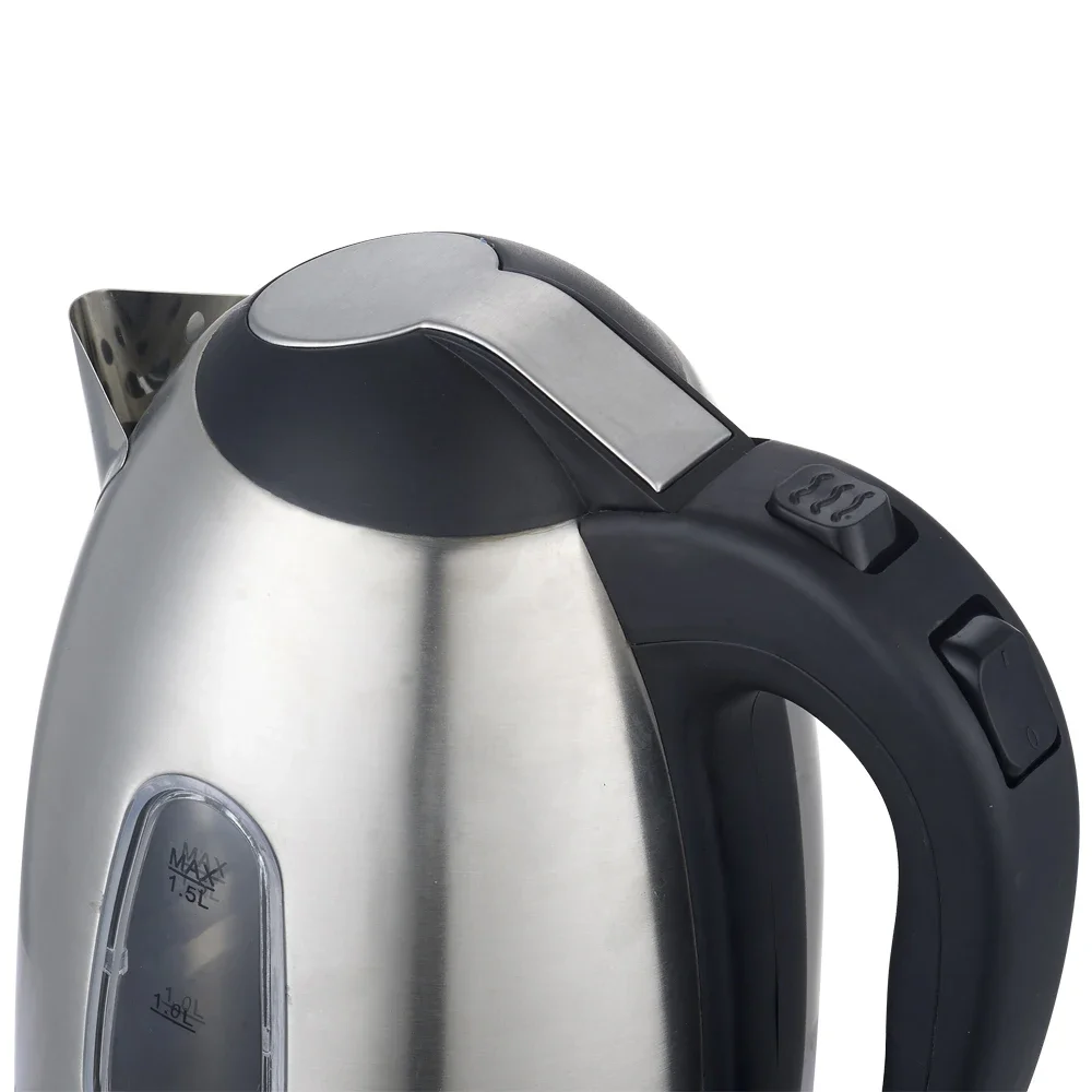 US Standard ZOKOP HD-1802S 120V 1200W 1.5L Stainless Steel Electric Kettle with Water Window 【Same code 00574412】
US Standard ZOKOP HD-1802S 120V 1200W 1.5L Stainless Steel Electric Kettle with Water Window 【Same code 00574412】