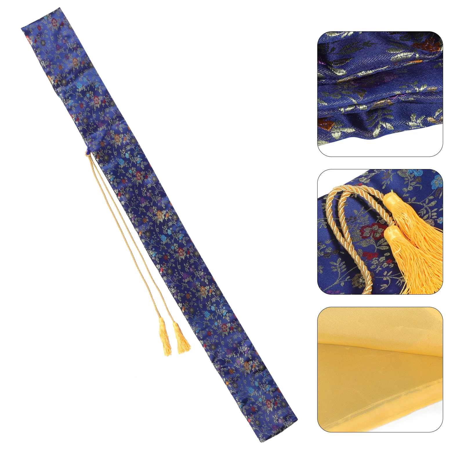 Silk Sword Bag Pouch The Tote Canvas Japanese Samurai Swords Protective for Storage Japanese-style
Silk Sword Bag Pouch The Tote Canvas Japanese Samurai Swords Protective for Storage Japanese-style