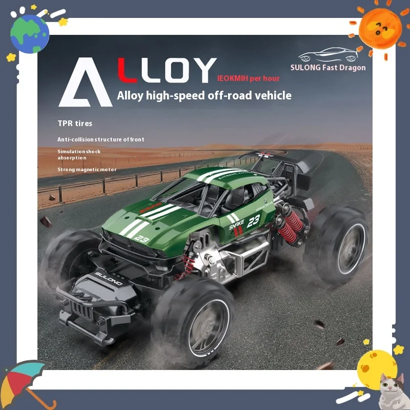 Rc1: 14, сплав Sl-6027, высокоскоростной внедорожник с дистанционным управлением, беспроводной дрифт-гоночный автомобиль, зарядка, детская игрушечная машинка для мальчиков
Rc1: 14, сплав Sl-6027, высокоскоростной внедорожник с дистанционным управлением, беспроводной дрифт-гоночный автомобиль, зарядка, детская игрушечная машинка для мальчиков