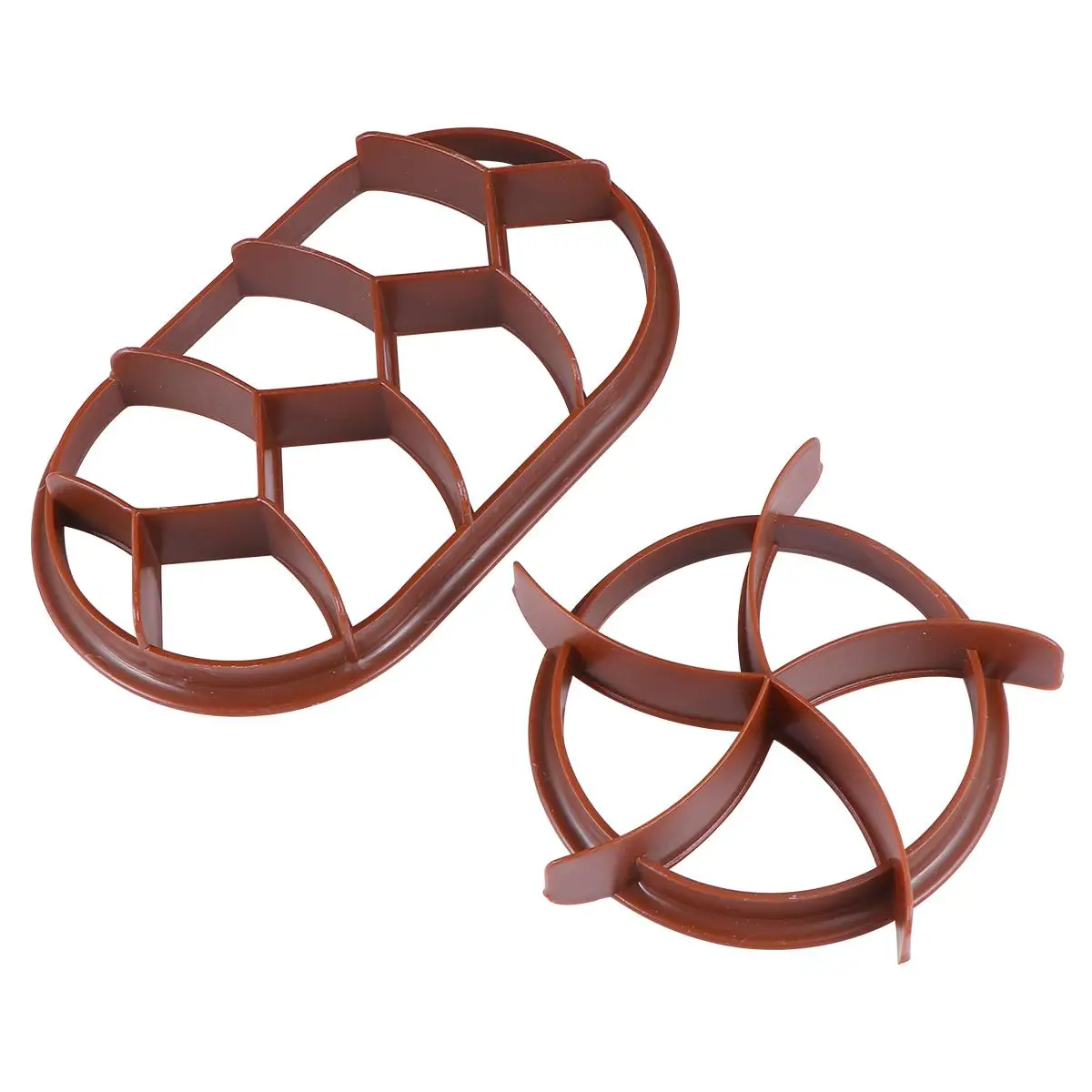 2 Pcs Baking Press Pastry Mould Cake Embossing Bread Extrusion Decorating Tools
2 Pcs Baking Press Pastry Mould Cake Embossing Bread Extrusion Decorating Tools