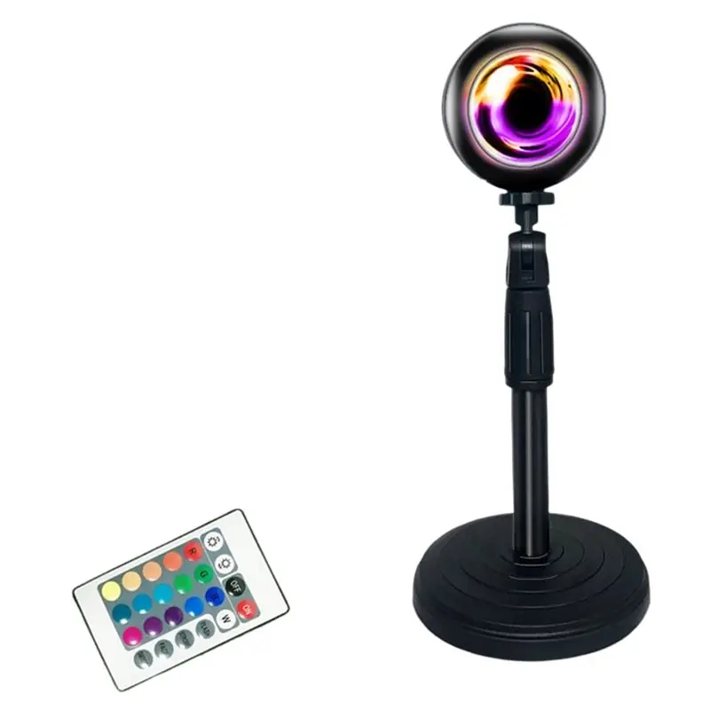 AB41-Led Sunset Projector Night Light Colors Changing Rainbow Sun Aura Atmosphere Projection Lamp Background Wall Decoration
AB41-Led Sunset Projector Night Light Colors Changing Rainbow Sun Aura Atmosphere Projection Lamp Background Wall Decoration