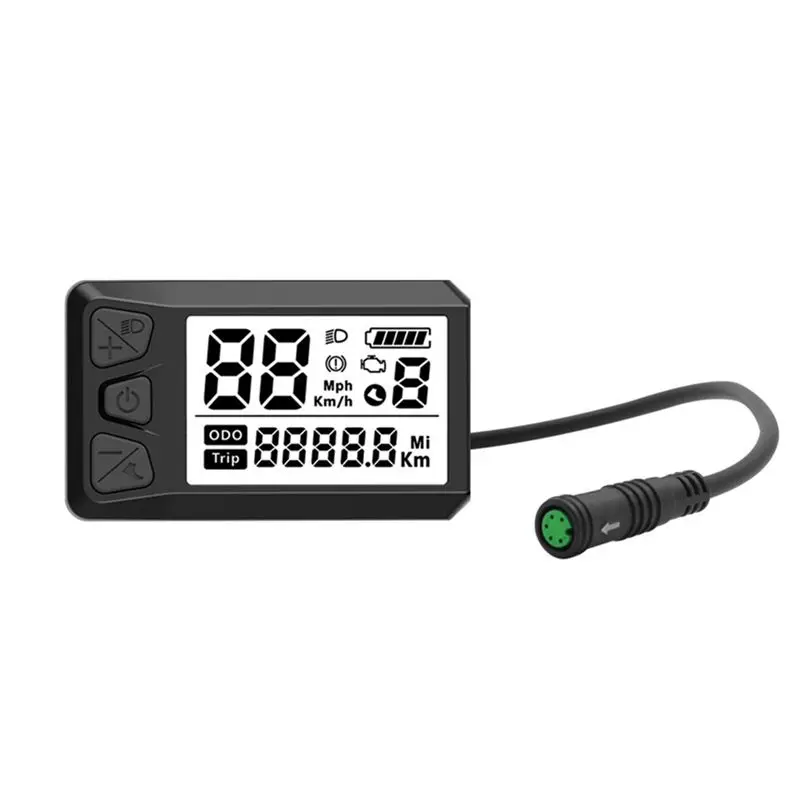 Электронный счетчик CGDS-LCD для центрального двигателя Bafang 530S, кодовая таблица BBS01/02/HD, универсальные аксессуары для кодовой таблицы.
Электронный счетчик CGDS-LCD для центрального двигателя Bafang 530S, кодовая таблица BBS01/02/HD, универсальные аксессуары для кодовой таблицы.