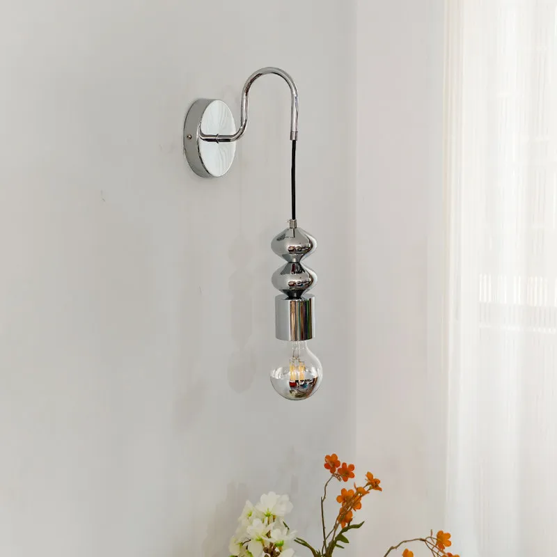 Nordic Vintage Wall Lamps Beside Bedroom Living Room Aisle Corridor Lights Bauhaus Advanced Chrome Color Decoration Wall Sconces
Nordic Vintage Wall Lamps Beside Bedroom Living Room Aisle Corridor Lights Bauhaus Advanced Chrome Color Decoration Wall Sconces