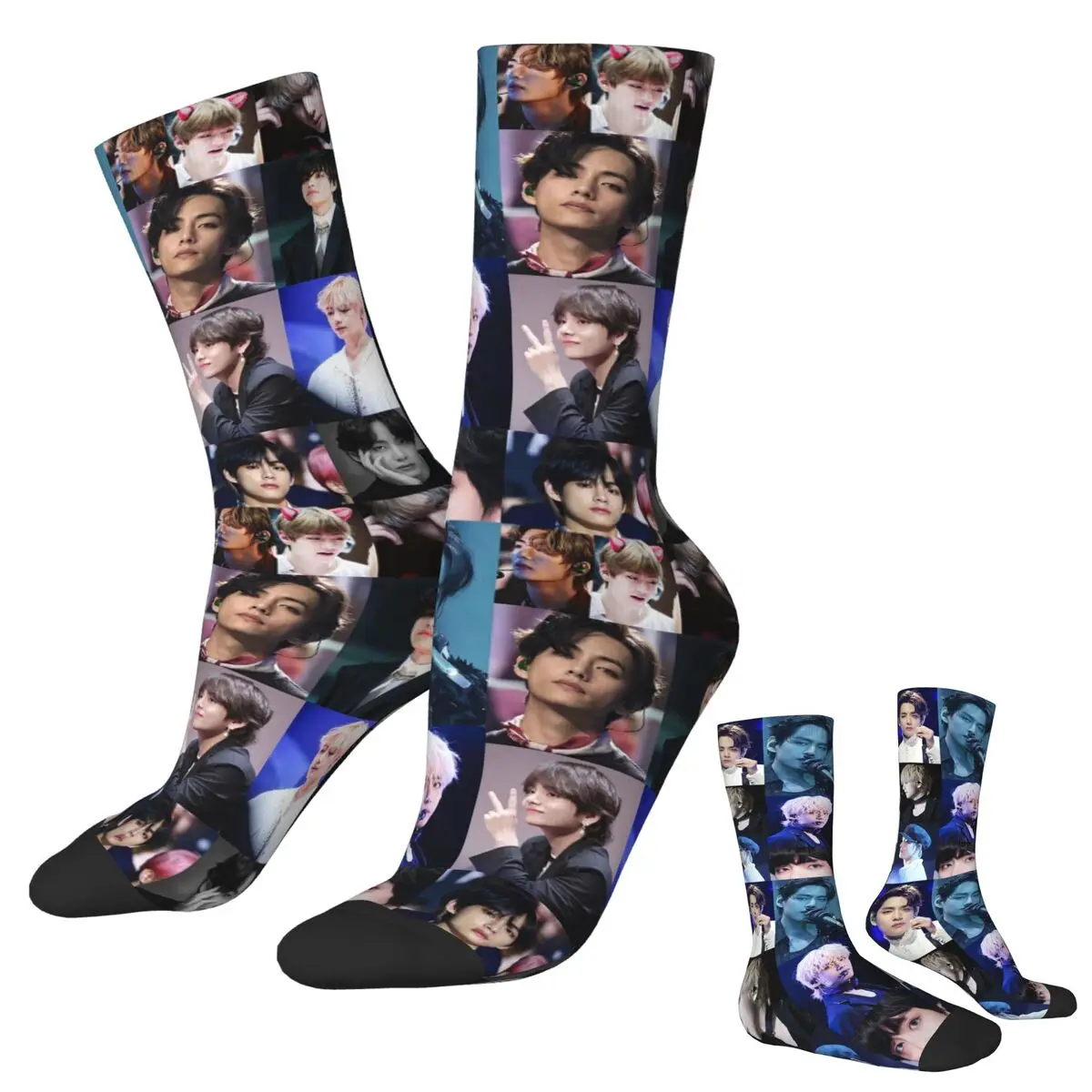 Kim Taehyung Socks Harajuku Super Soft Stockings All Season Long Socks Accessories for Unisex Christmas Gifts
Kim Taehyung Socks Harajuku Super Soft Stockings All Season Long Socks Accessories for Unisex Christmas Gifts