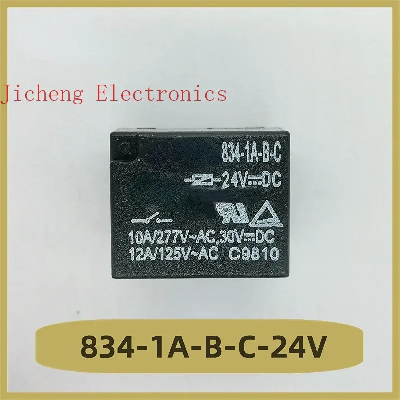 834-1A-B-C-24V Relay 24V 4-pin Brand New
834-1A-B-C-24V Relay 24V 4-pin Brand New