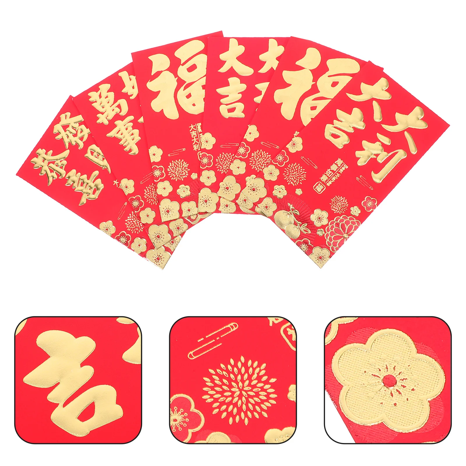 36 шт. китайский Новый год красный конверт конверты стиль наличные денег зодиака 1680X900X010 см счастливый
36 шт. китайский Новый год красный конверт конверты стиль наличные денег зодиака 1680X900X010 см счастливый