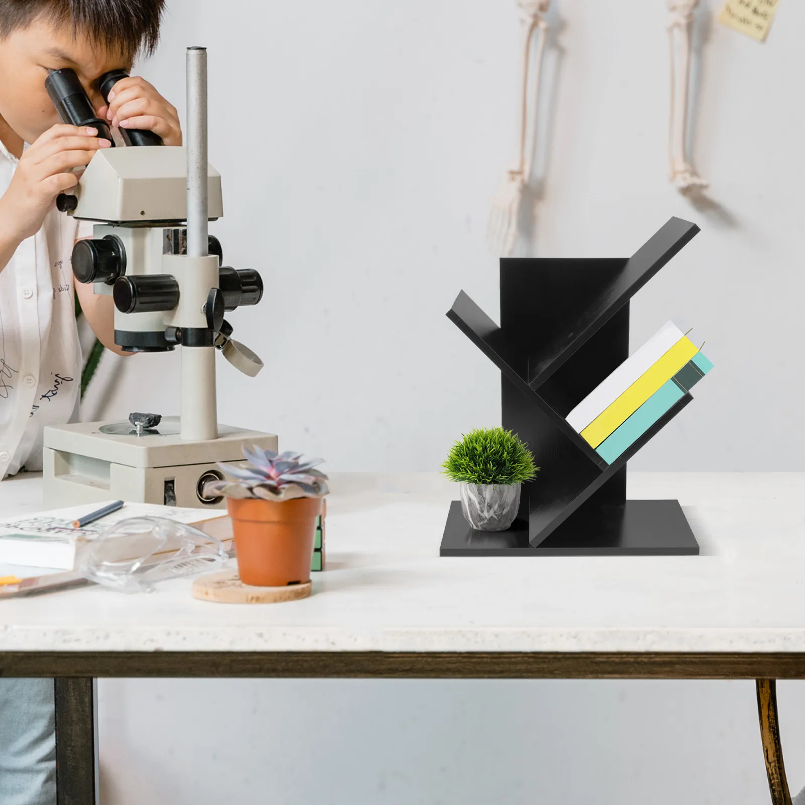Desktop Bookshelf Wood Organizer No Tool Assembly Office Living Room Book Rack Magazine Storage Desktop Bookshelf
Desktop Bookshelf Wood Organizer No Tool Assembly Office Living Room Book Rack Magazine Storage Desktop Bookshelf