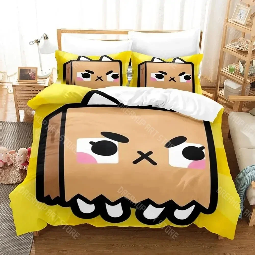 3D Anime Game Toca Bocas Bedding Set King Twin Double Child Bedding Set Microfiber or Polyester Duvet Cover Set Home Textiles
3D Anime Game Toca Bocas Bedding Set King Twin Double Child Bedding Set Microfiber or Polyester Duvet Cover Set Home Textiles