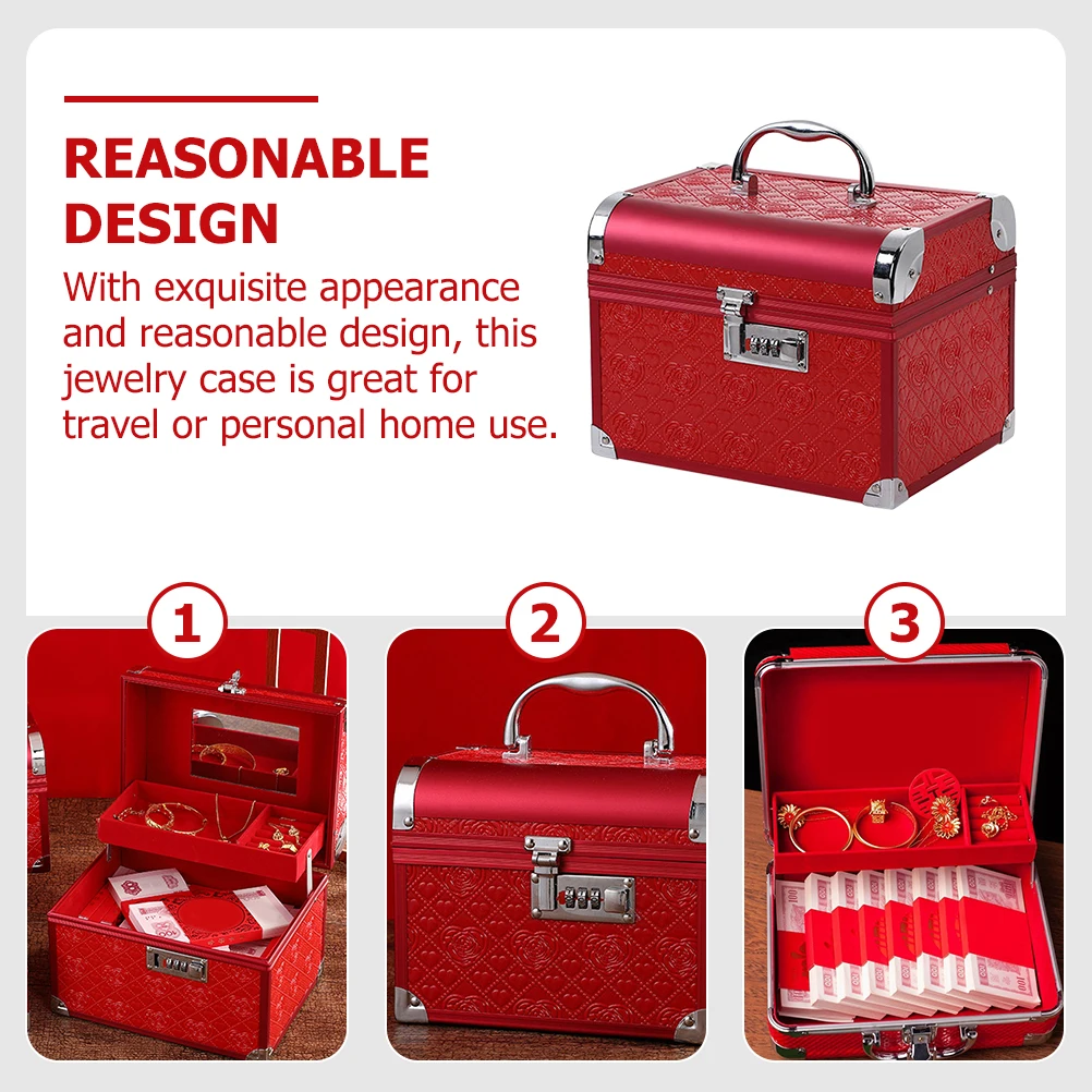 Jewelry Storage Box Acrylic PU Alloy Material Vintage Wedding Gift Boxes Treasure Chest Container Earrings Necklace Ring
Jewelry Storage Box Acrylic PU Alloy Material Vintage Wedding Gift Boxes Treasure Chest Container Earrings Necklace Ring