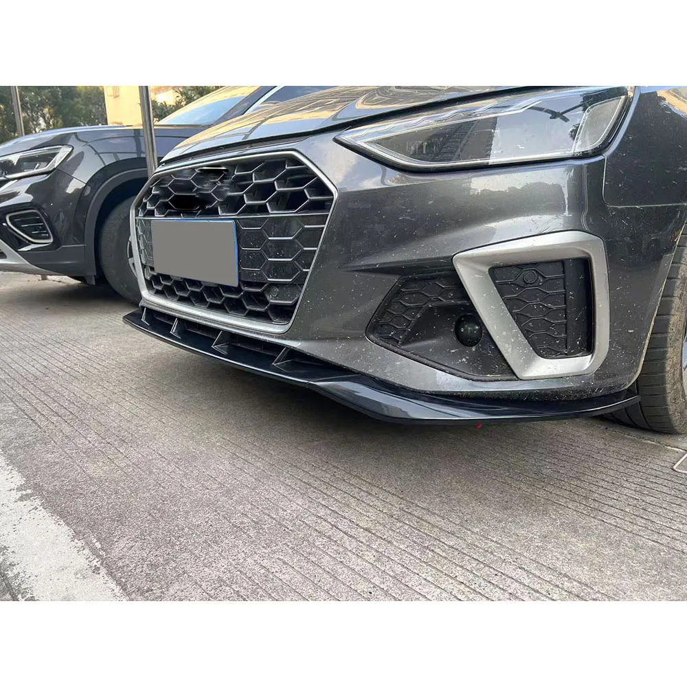 Для Audi A4 S4 2020-2025: Глянцевый черный сплиттер переднего бампера из ABS-пластика, обвес из FRP, автозапчасти
Для Audi A4 S4 2020-2025: Глянцевый черный сплиттер переднего бампера из ABS-пластика, обвес из FRP, автозапчасти