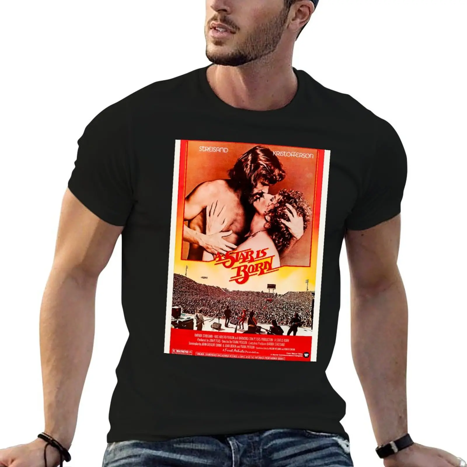 Remastered Vintage Movie poster - A star is Born 1976 T-Shirt designer shirts tees shirts graphic clothing for men
Remastered Vintage Movie poster - A star is Born 1976 T-Shirt designer shirts tees shirts graphic clothing for men