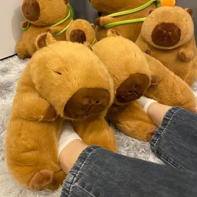 Kapibala Slippers For Winter Women Cotton Home Slippers Warmth Indoor Cartoon Cute Women For Autumn And Winter One Size 35-40
Kapibala Slippers For Winter Women Cotton Home Slippers Warmth Indoor Cartoon Cute Women For Autumn And Winter One Size 35-40