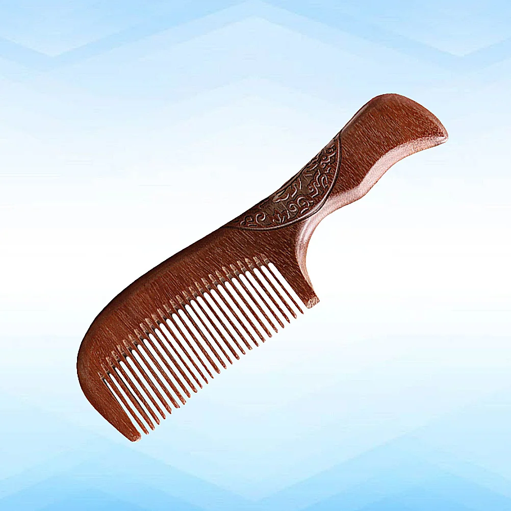 Premium Red Sandalwood Comb Smooth Close Teeth Design Wood Massage Comb for Scalp Care Antistatic Hair Styling Tool
Premium Red Sandalwood Comb Smooth Close Teeth Design Wood Massage Comb for Scalp Care Antistatic Hair Styling Tool