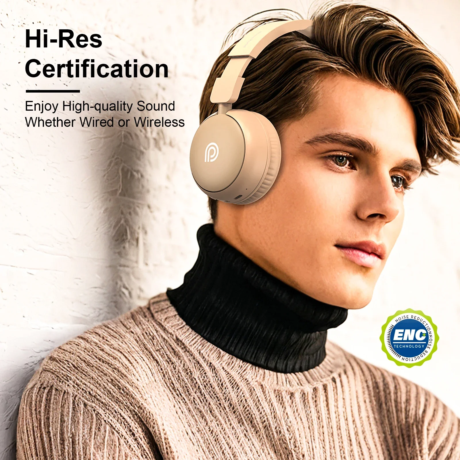 Wireless Headphones Over-ear Headphone BT 5.3 40mm Composite Speaker Unit 55-hour Battery Life Earphonesstable transmission
Wireless Headphones Over-ear Headphone BT 5.3 40mm Composite Speaker Unit 55-hour Battery Life Earphonesstable transmission