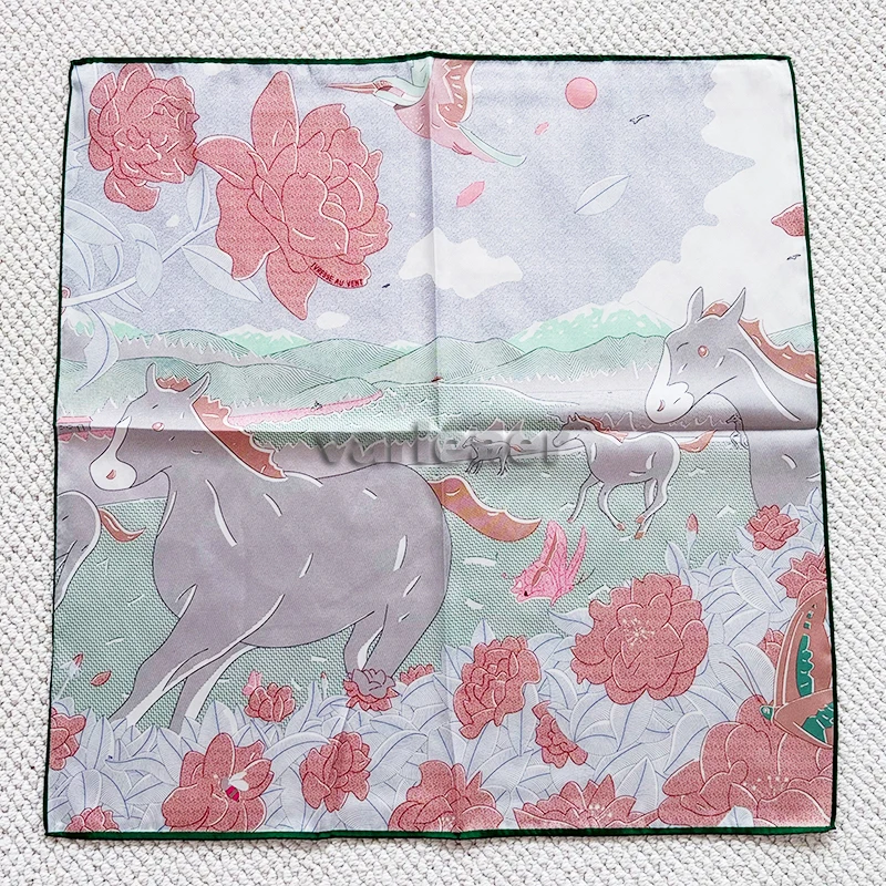 Double Sided Silk Scarf 70cm Luxury Designers Bandanas Shawls Neck Head Accessories Bag Hand Decoration Horse Print
Double Sided Silk Scarf 70cm Luxury Designers Bandanas Shawls Neck Head Accessories Bag Hand Decoration Horse Print
