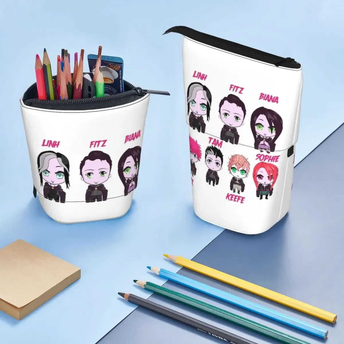 Keeper Of The Lost Cities Character Reversible Pencil Case for Students School Pen Box Pencil Bag Stationery Supplies
Keeper Of The Lost Cities Character Reversible Pencil Case for Students School Pen Box Pencil Bag Stationery Supplies