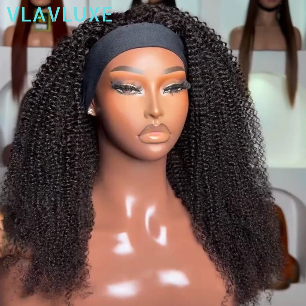 Wear And Go Headband Wigs Full Machine Made Kinky Curly Wigs 100% Human Hair Headband Wigs 300/400 Density 10-18 Inch For Women
Wear And Go Headband Wigs Full Machine Made Kinky Curly Wigs 100% Human Hair Headband Wigs 300/400 Density 10-18 Inch For Women