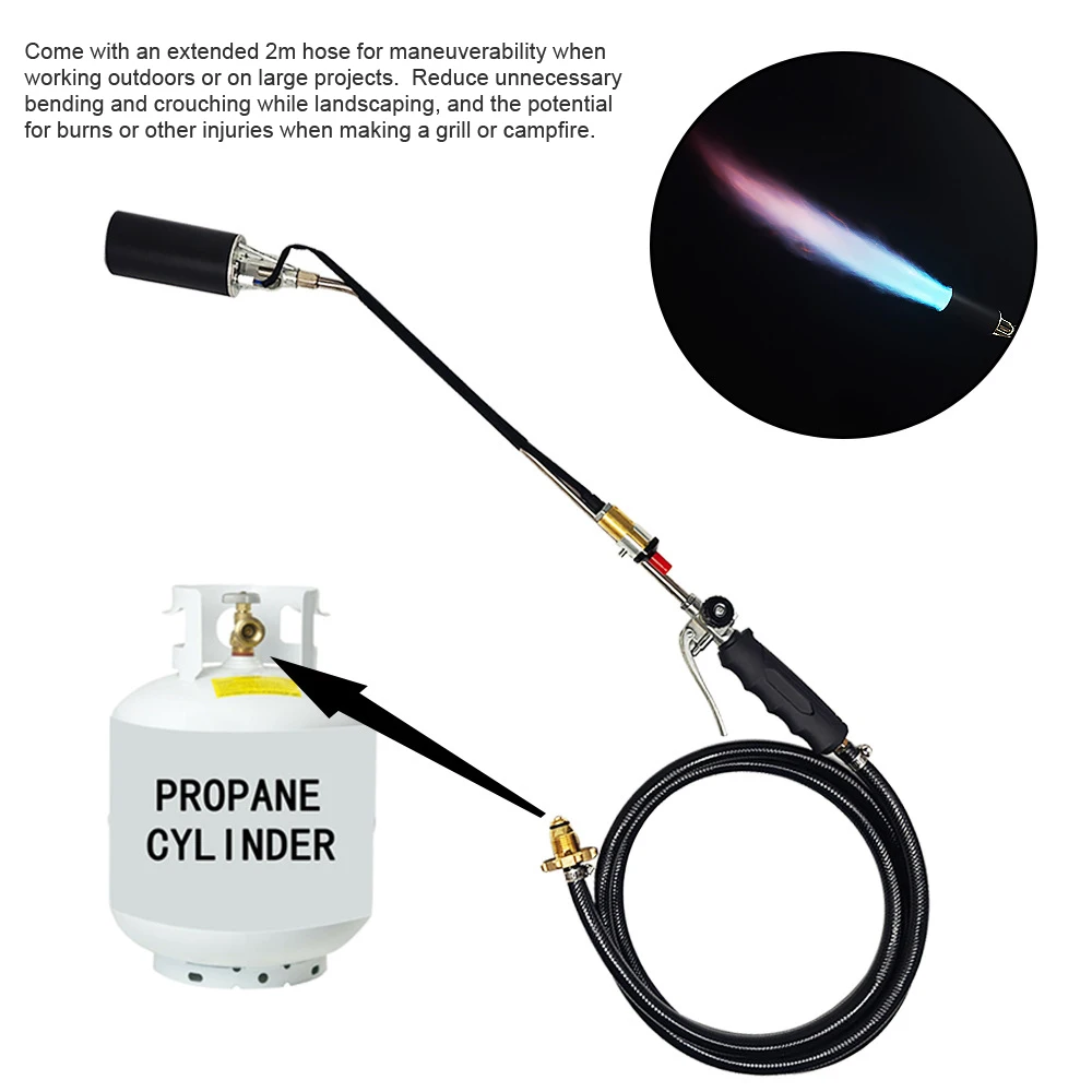 Burners Kits Burning Torch Set Quick Coupler LiquefiedGas Flamethrower Portable Propane Killer SprayTorch Shrub
Burners Kits Burning Torch Set Quick Coupler LiquefiedGas Flamethrower Portable Propane Killer SprayTorch Shrub