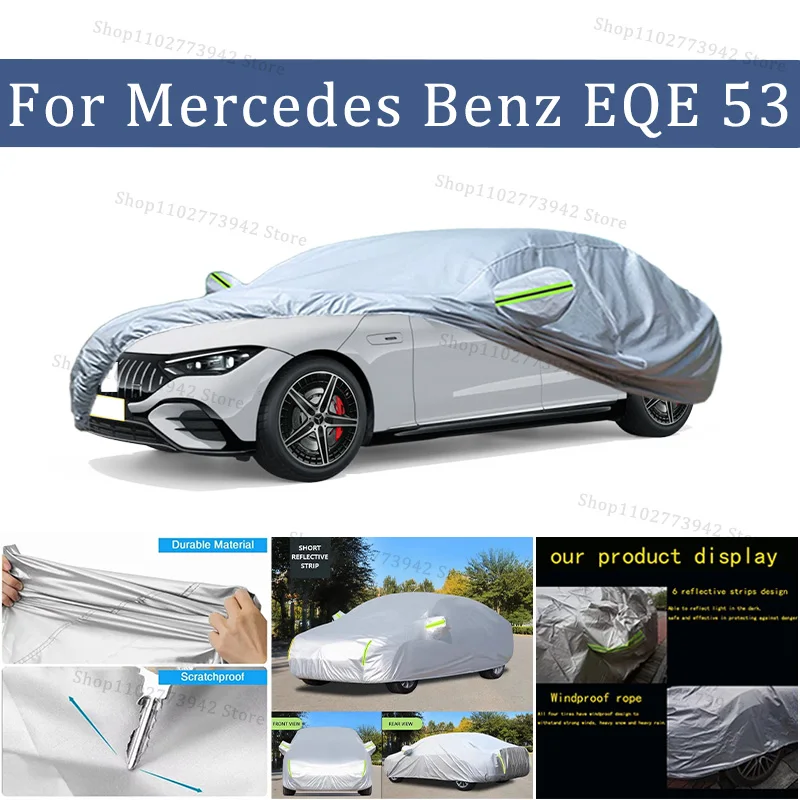 For Mercedes Benz EQE 53 Car Cover Car Waterproof All Weather Automobiles Full Exterior Covers - Sun-proof Outdoor Anti scratch
For Mercedes Benz EQE 53 Car Cover Car Waterproof All Weather Automobiles Full Exterior Covers - Sun-proof Outdoor Anti scratch