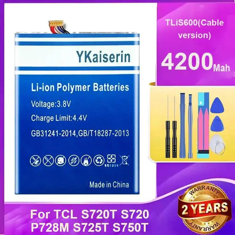 Безопасный и надежный 4200 мАч для Tcl S720T S720 P728M S725T S750T аккумулятор мобильного телефона Tlis600 кабельная версия
Безопасный и надежный 4200 мАч для Tcl S720T S720 P728M S725T S750T аккумулятор мобильного телефона Tlis600 кабельная версия
