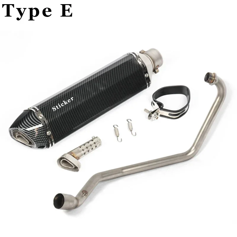 S T Motorcycle Exhaust Muffler Escape Front Link Pipe DB Killer Muffler Slip On For Benelli 150 Tnt150 Full Systems Exhaust Modi
S T Motorcycle Exhaust Muffler Escape Front Link Pipe DB Killer Muffler Slip On For Benelli 150 Tnt150 Full Systems Exhaust Modi